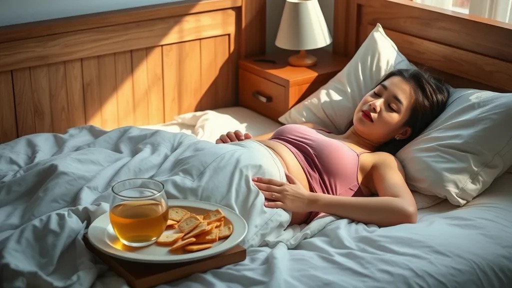 Vượt qua cơn bà bầu buồn nôn ốm nghén với 6 mẹo đơn giản