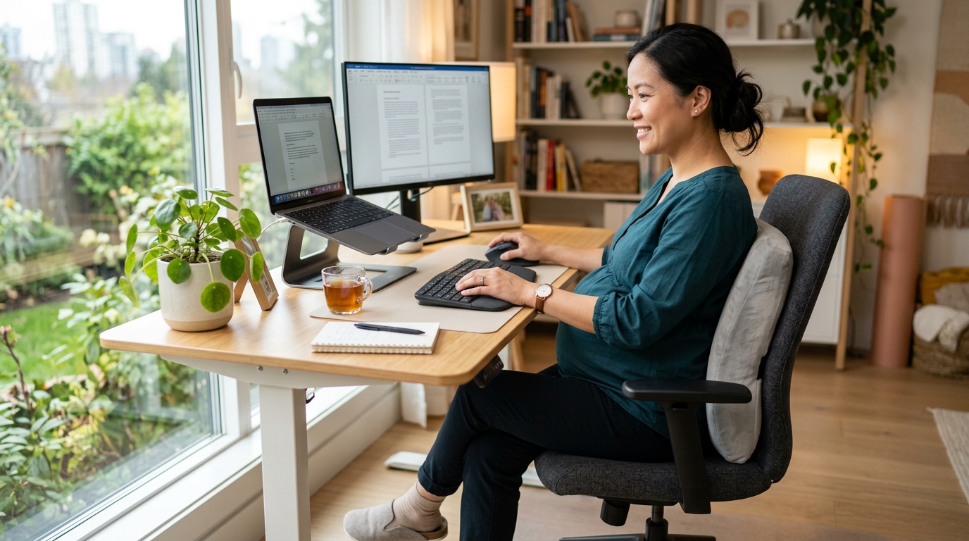 Bà Bầu Ngồi Nhiều Có Sao Không? Cách Khắc Phục Ê Mông Mỏi Lưng